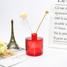 Custom Luxury Design 100ml Color Plating Empty Reed Glass Diffuser Perfume Bottle